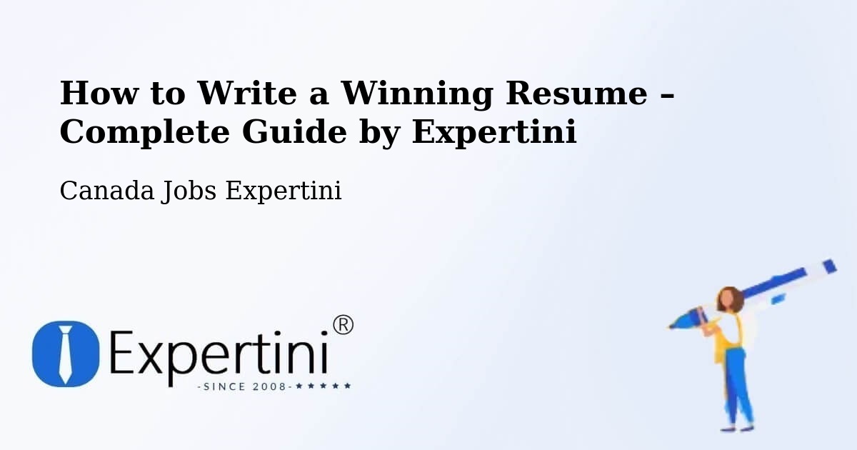 Resume Writing Guide for Job Seekers – Metcalfe - Metcalfe, Canada Jobs Expertini